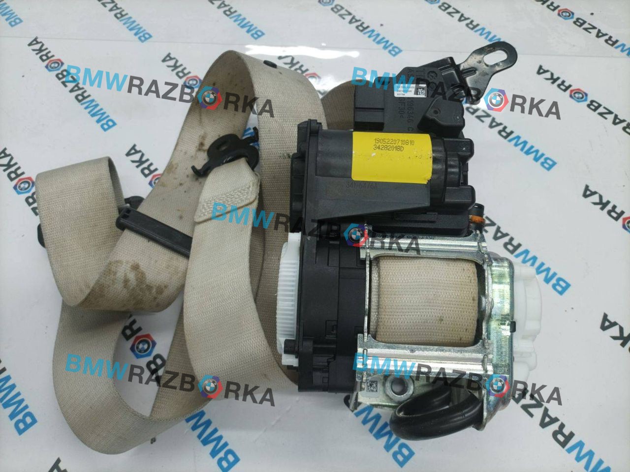 ремень безопасности BMW X7 G07 2019, 3.0 л., B57 D30 C, дизель, АКПП, 475, внедорожник 5 дв., полный привод, 7497883