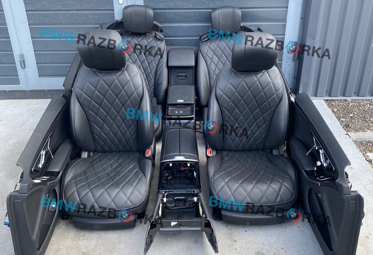 салон (комплект сидений) Mercedes-Benz S-Класс W223 2024, 3.0 л., M256 E30, бензин, АКПП, седан