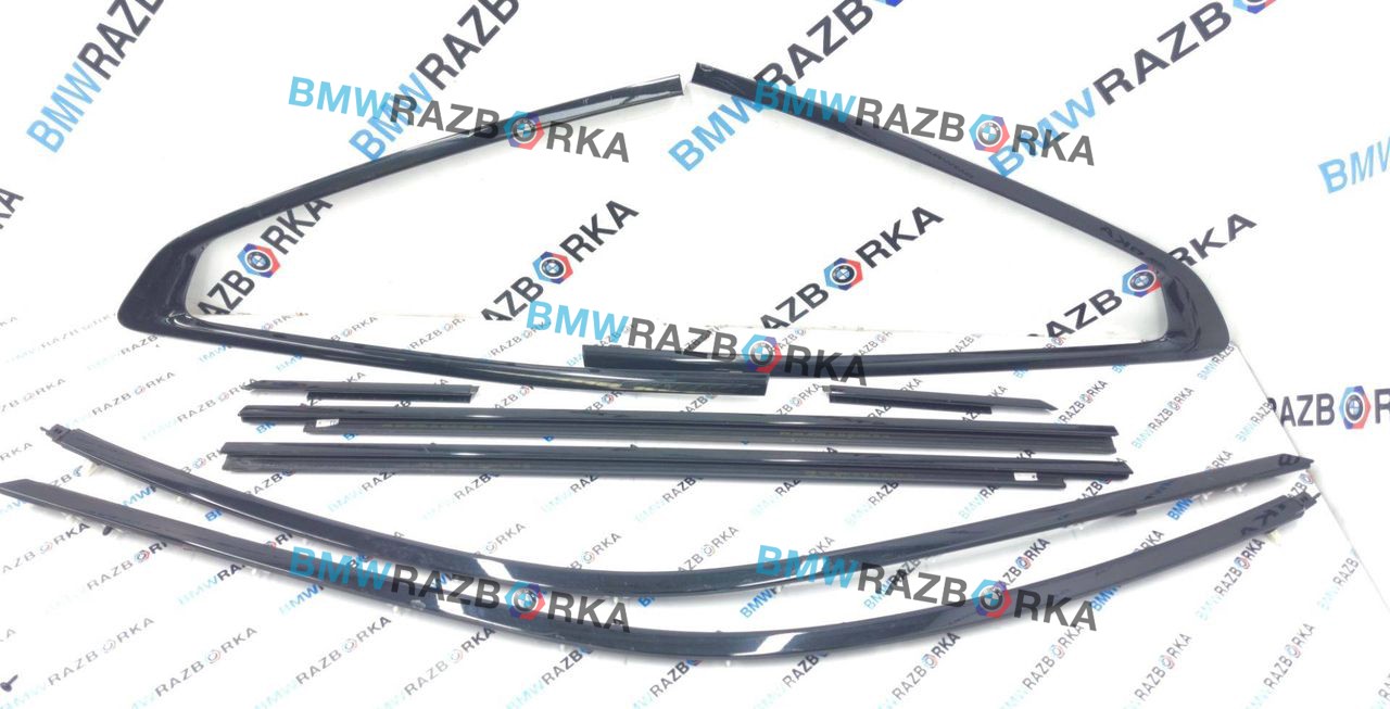 Комплект молдингов BMW M4 G82/G83 G82 2023, 3.0 л., S58B30A, бензин, купе, полный привод, 7482756, 7482755, 7482754, 7482749, 7482750, 7482753