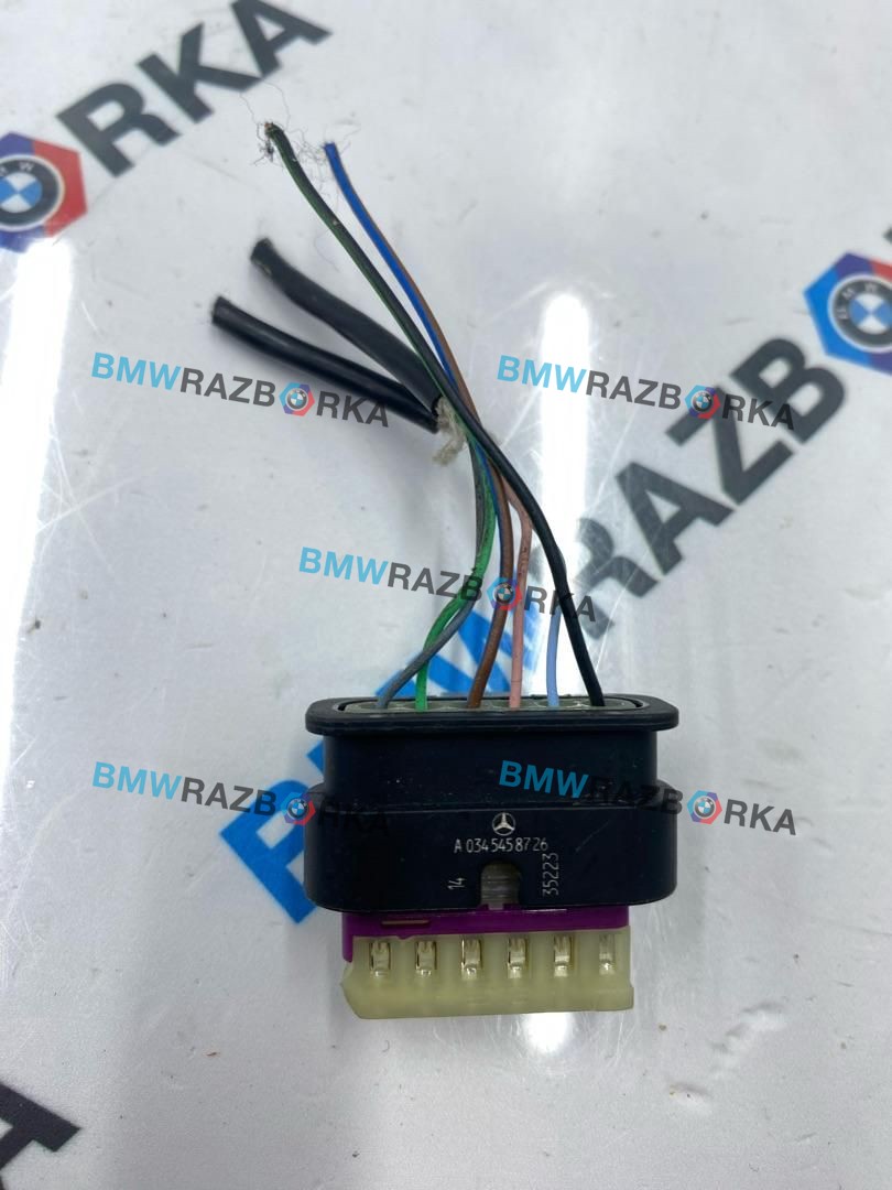 разъем (фишка) проводки Mercedes-Benz S-Класс W223 2024, 3.0 л., M256 E30, бензин, АКПП, седан, A0345458726