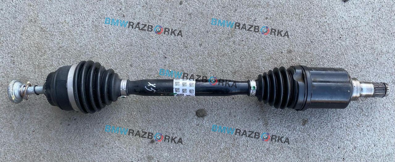 полуось передняя левая (приводной вал, ШРУС) BMW X5 G05 [рестайлинг] G05 2025, 3.0 л., B57 D30 B, дизель, АКПП, c35, внедорожник 5 дв., полный привод, 8486201