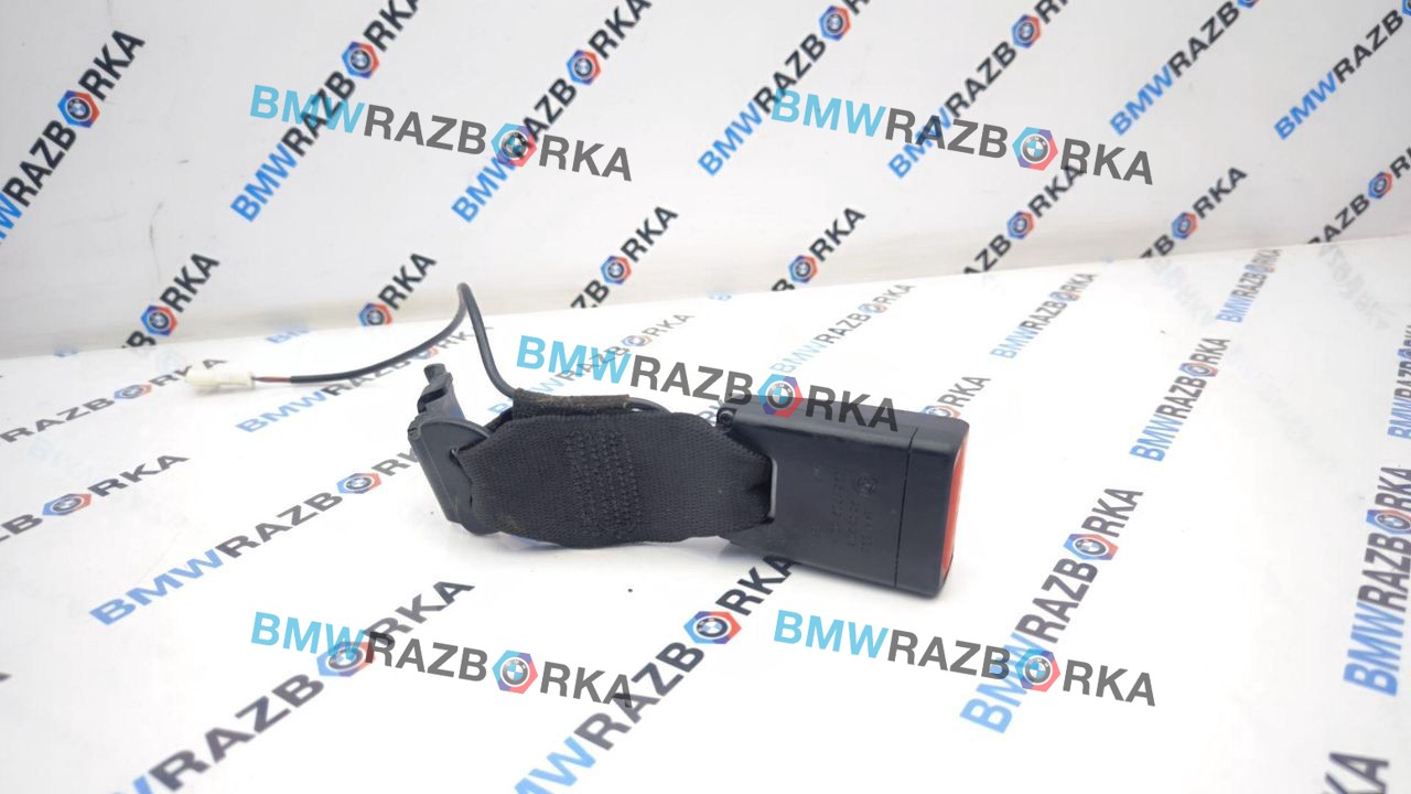 замок ремня безопасности BMW X6 F16 2015, 3.0 л., N57 D30 C, дизель, АКПП, a96, внедорожник 5 дв., полный привод, 7644695
