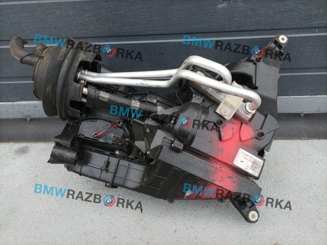 отопитель в сборе (печка) BMW X7 G07 2019, 3.0 л., B57 D30 C, дизель, АКПП, 475, внедорожник 5 дв., полный привод, 6807233, 64116807233
