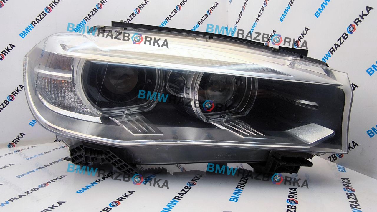 фара правая BMW X6 F16 2015, 3.0 л., N57 D30 C, дизель, АКПП, a96, внедорожник 5 дв., полный привод, 7424176