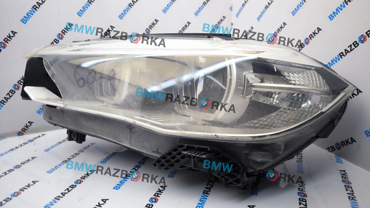 фара левая BMW X6 F16 2015, 3.0 л., N57 D30 C, дизель, АКПП, a96, внедорожник 5 дв., полный привод, 7424175