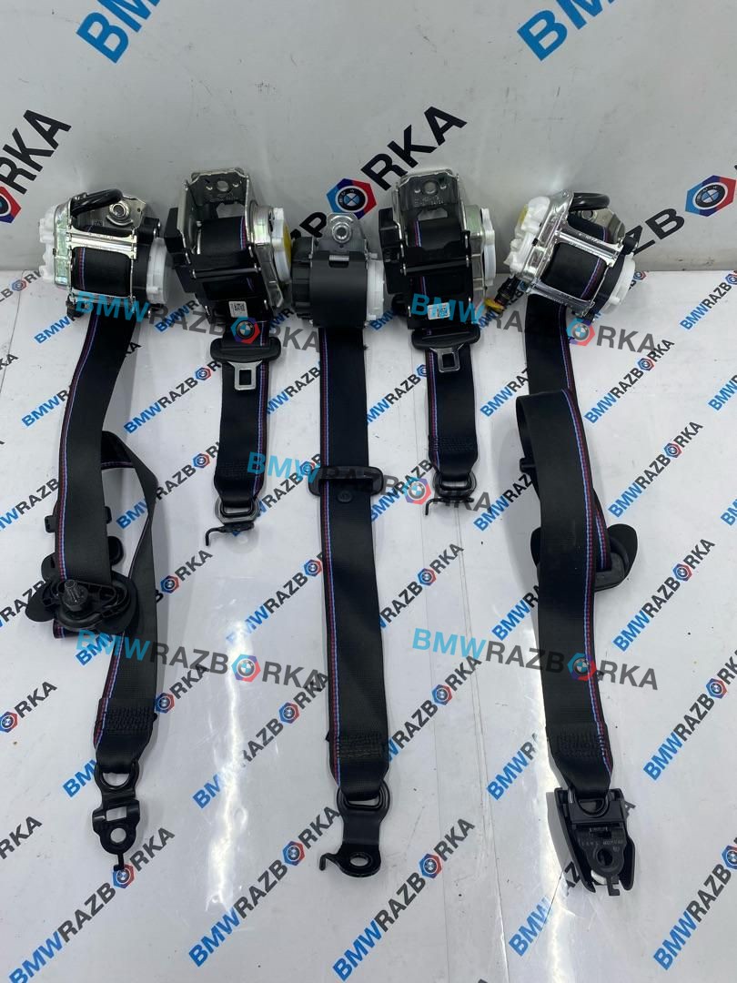 ремень безопасности комплект BMW X3 G45 2025, 2.0 л., B48B20P, бензин, АКПП, c4f, внедорожник 5 дв., полный привод, 5B4F7A7, 5B3E6A5, 5B3E6A6, 5B4F7A8