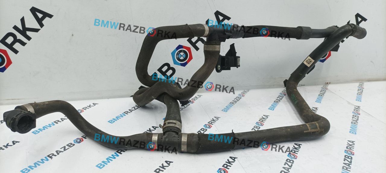 патрубок радиатора BMW X1 F48 2016, 1.8 л., дизель, 6МКПП, 668, внедорожник 5 дв., полный привод, правый руль, 64219250564, 9250564, 8593801