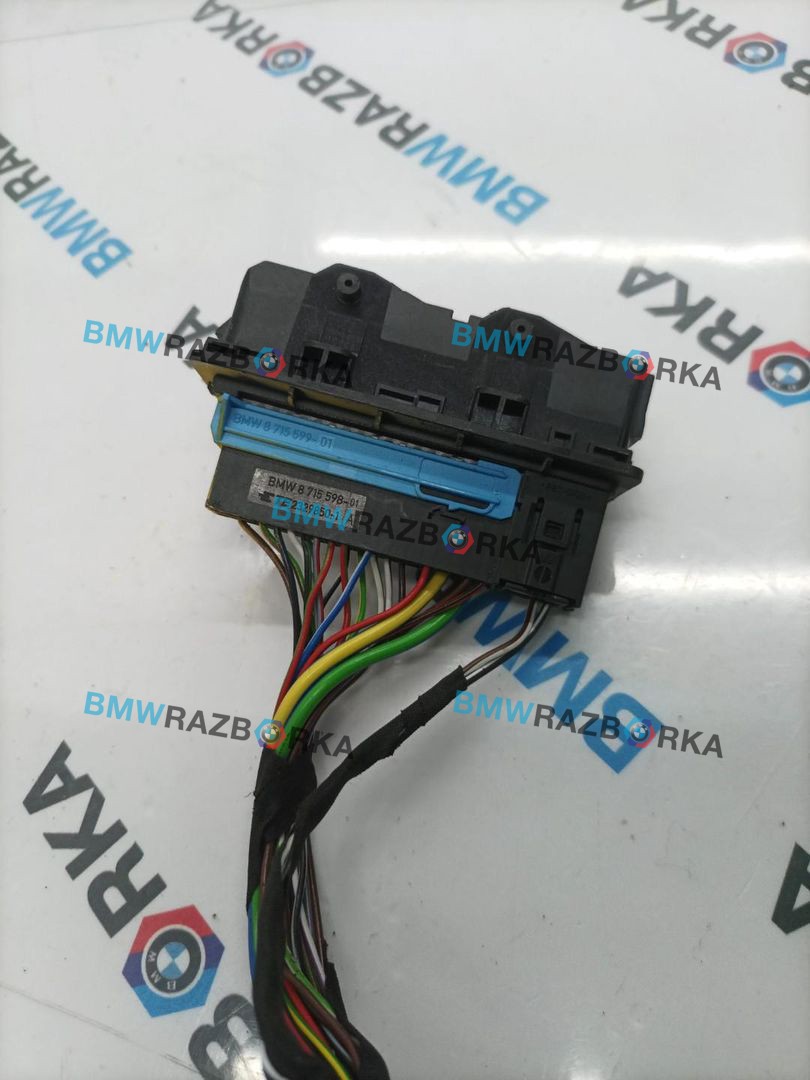 разъем (фишка) проводки BMW X3 G45 2025, 2.0 л., B48B20P, бензин, АКПП, c4f, внедорожник 5 дв., полный привод, 8715599, 8715598