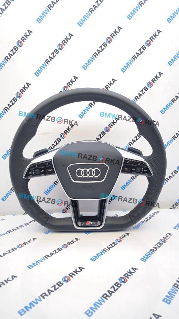 руль Audi SQ8 e-tron 1 поколение 2024, электро, АКПП, внедорожник 5 дв., 4K0419689B, 4N0880201R - фото №1