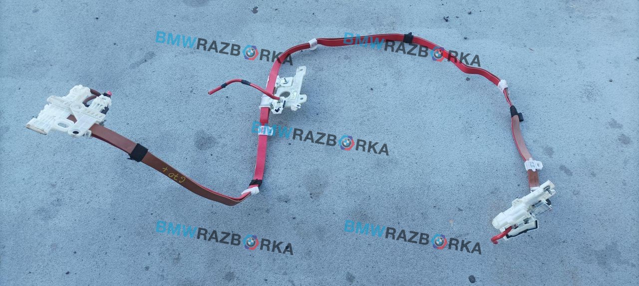плюсовой провод аккумулятора BMW i7 G70/G71 2024, электро, АКПП, c3z, седан, задний привод, правый руль, 5A09189, 5A09188, 39461319360, 9107184, 5A09185