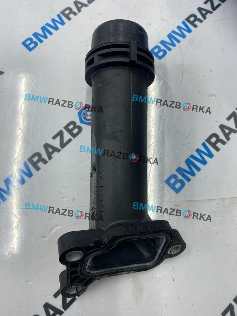 фланец (тройник) системы охлаждения BMW X6 E71 [рестайлинг] E71 2012, 3.0 л., N57 D30 C, дизель, АКПП, 475, внедорожник 5 дв., полный привод, 7810707, 11127810707
