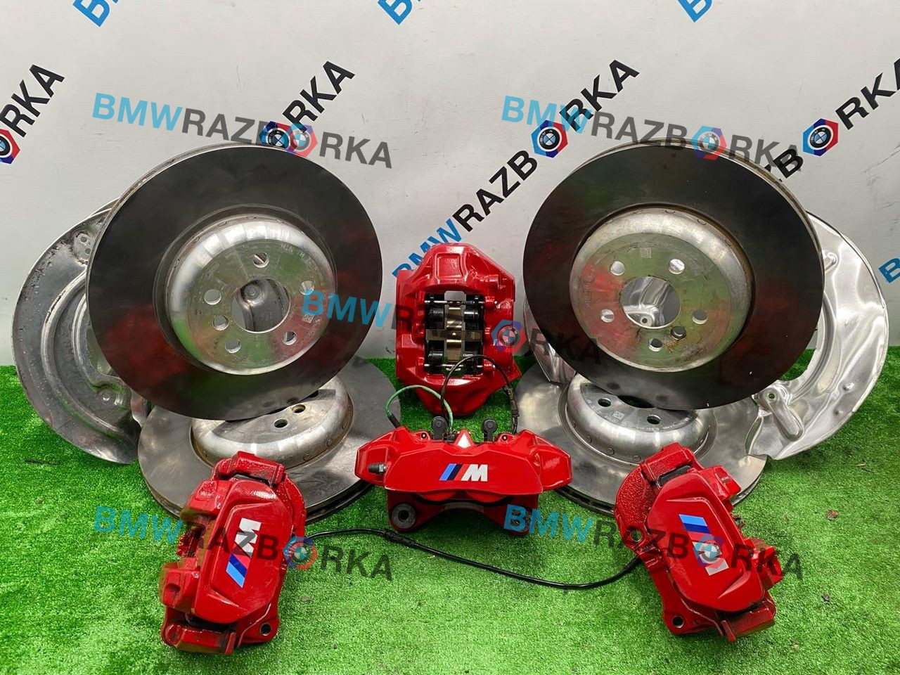 комплект тормозов BMW X3 G45 2025, 2.0 л., B48B20P, бензин, АКПП, c4f, внедорожник 5 дв., полный привод, 6899154, 6899153, 8831484, 8831464, 8845297, 8845298