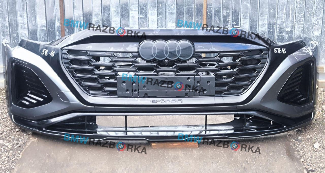 бампер передний Audi SQ8 e-tron 1 поколение 2024, электро, АКПП, внедорожник 5 дв.