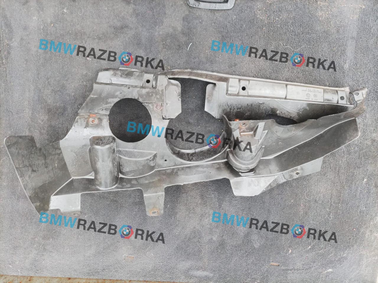 кожух (защита) рулевого механизма BMW X5 E53 2002, 3.0 л., M57 D30 (306D1), дизель, АКПП, внедорожник 5 дв., 7012076, 7012078