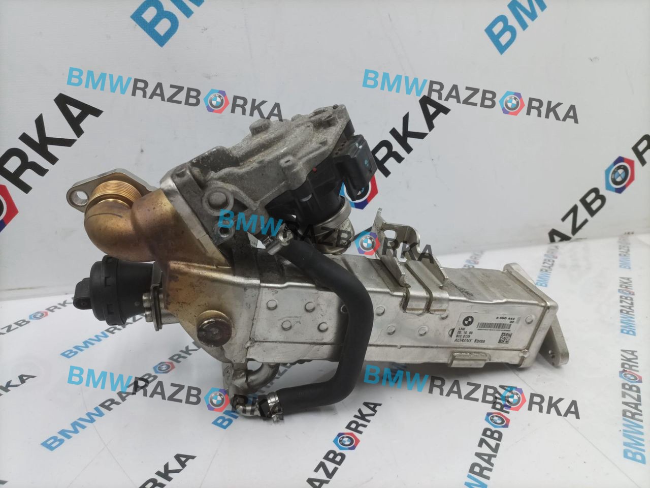 охладитель EGR / Радиатор EGR BMW 3 серия F30/F31 [рестайлинг] F30 2016, 2.0 л., B47 D20 A, дизель, МКПП, седан, 8596444