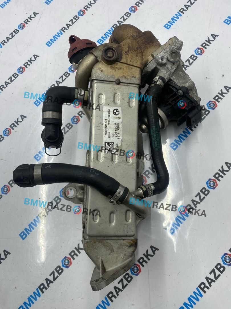 охладитель EGR / Радиатор EGR BMW X5 G05 2023, 3.0 л., B57 D30 A, дизель, АКПП, внедорожник 5 дв., 8513132, 8599832