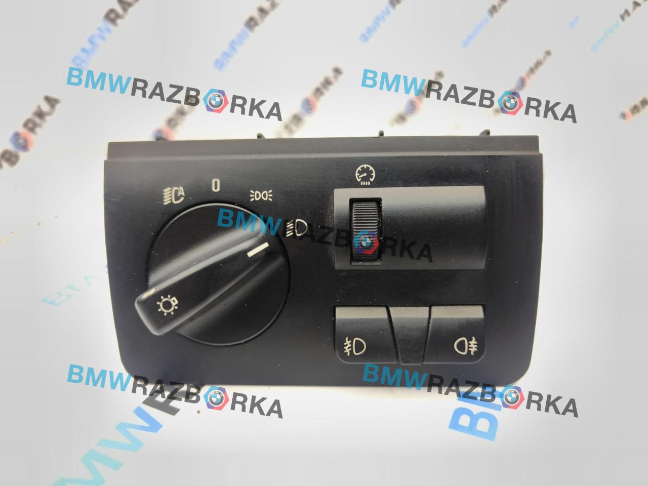 переключатель света BMW X5 E53 [рестайлинг] 2004, 3.0 л., M57 D30 (306D2), дизель, АКПП, внедорожник 5 дв., 6909775