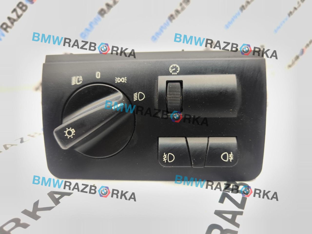 переключатель света BMW X5 E53 [рестайлинг] 2006, 3.0 л., M57 D30 (306D2), дизель, АКПП, внедорожник 5 дв., 6909775