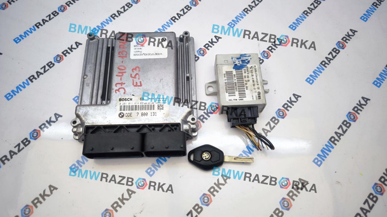 комплект для запуска (заводки) авто BMW X5 E53 [рестайлинг] 2005, 3.0 л., дизель, АКПП, внедорожник 5 дв., правый руль, 7800131