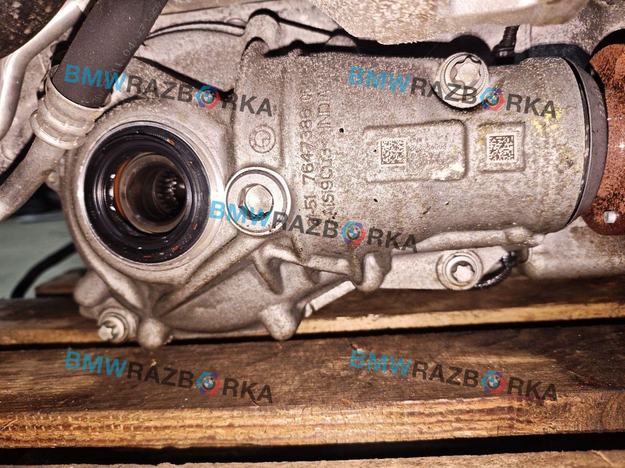 редуктор переднего моста BMW M3 G80/G81 G80 2023, S58B30A, АКПП, x1e, полный привод, 8635860
