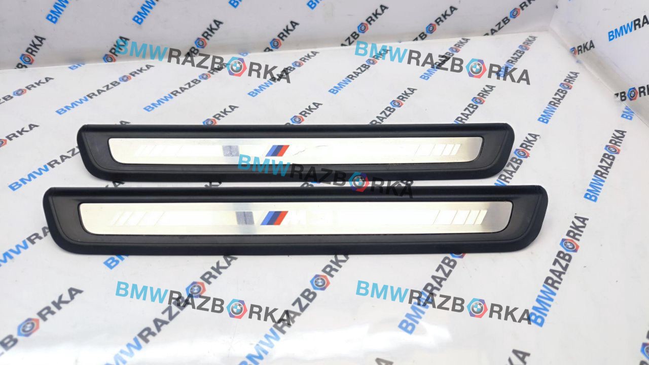 комплект накладок на пороги (внутренние) BMW M3 G80/G81 G80 2023, S58B30A, АКПП, седан, 8075021