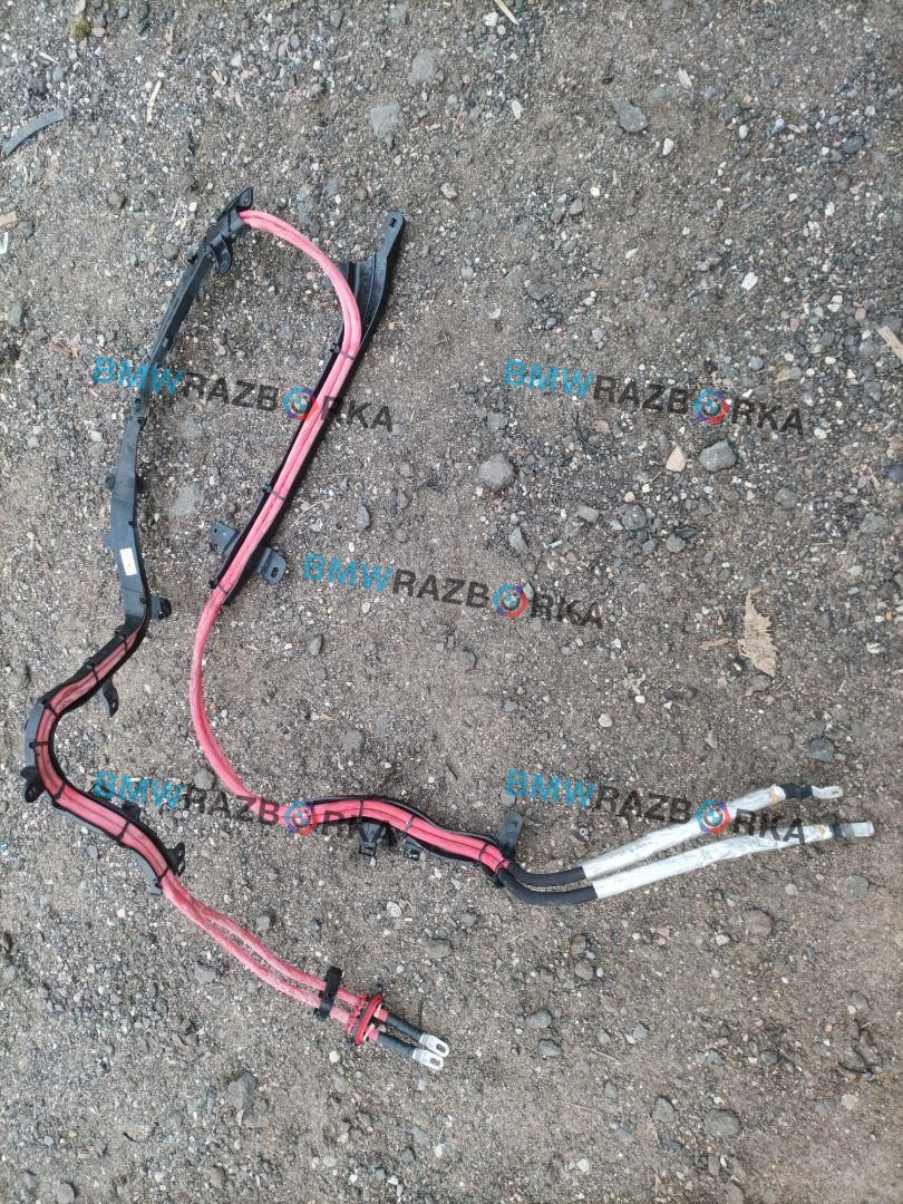 плюсовой провод аккумулятора BMW M3 G80/G81 G80 2023, S58B30A, АКПП, x1e, полный привод, 9107456, 9107458
