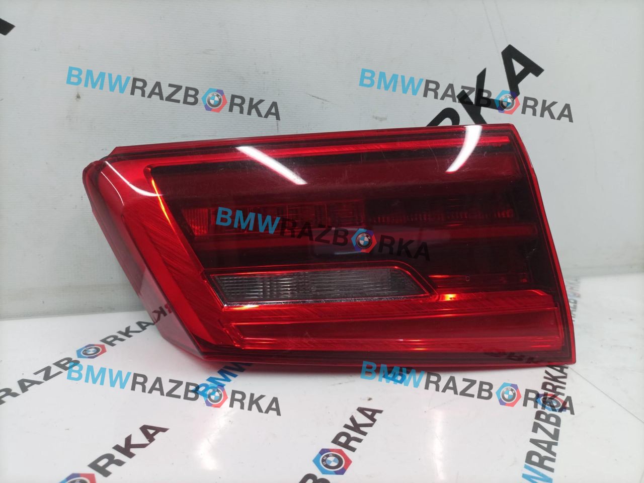 фонарь крышки багажника левый BMW 5 серия G30/G31 G30 2017, 3.0 л., B57 D30 A, дизель, АКПП, седан, 7376473