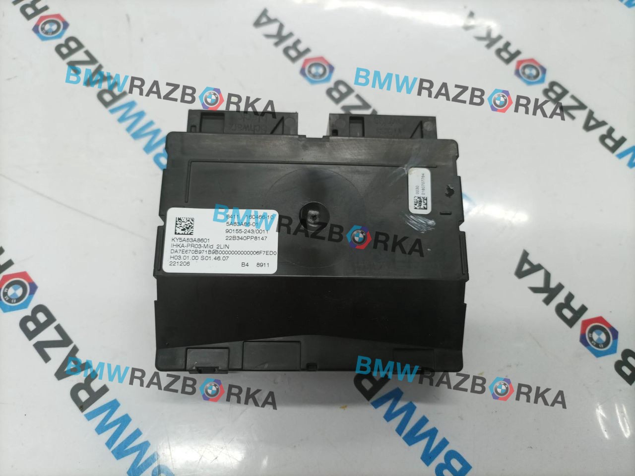 блок управления печки / климат-контроля BMW M4 G82/G83 G83 2023, S58B30A, АКПП, c3z, кабриолет, полный привод, 6411160466, 1604666, 5A83A86