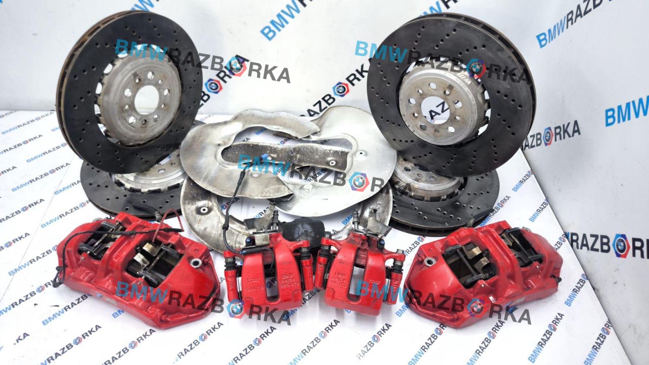 комплект тормозов BMW M2 G87 2024, S58B30A, АКПП, купе, задний привод, 8093732, 8093712, 8093711, 7889664, 7889663, 7889662, 7889661, 8093731