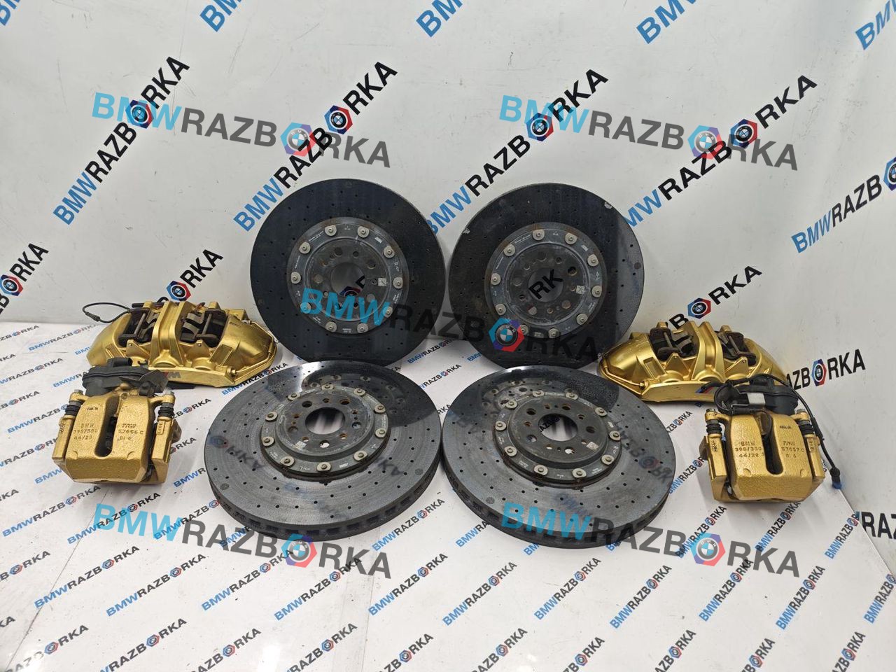 комплект тормозов BMW M3 G80/G81 G80 2023, S58B30A, АКПП, x1e, полный привод, 8093718, 8093817, 8093739, 8093740