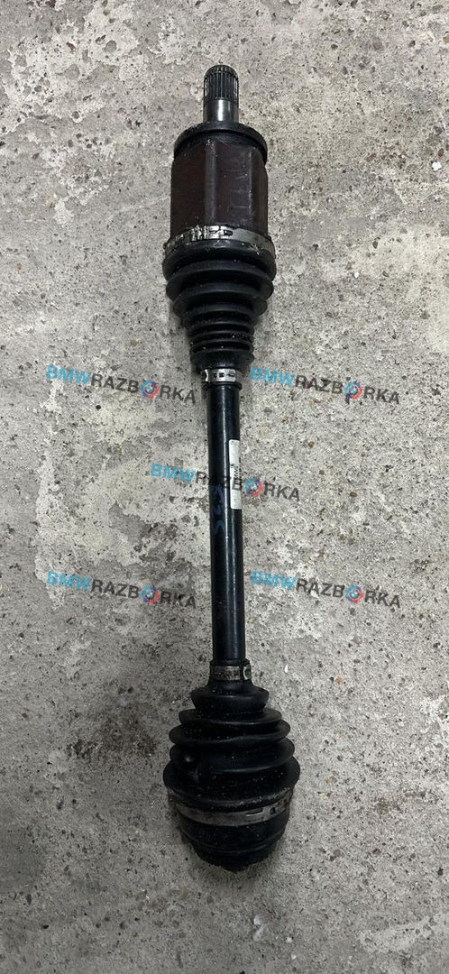 полуось передняя левая (приводной вал, ШРУС) BMW X3 F25 2012, 3.0 л., N52 B30 A, бензин, АКПП, внедорожник 5 дв., 7598027