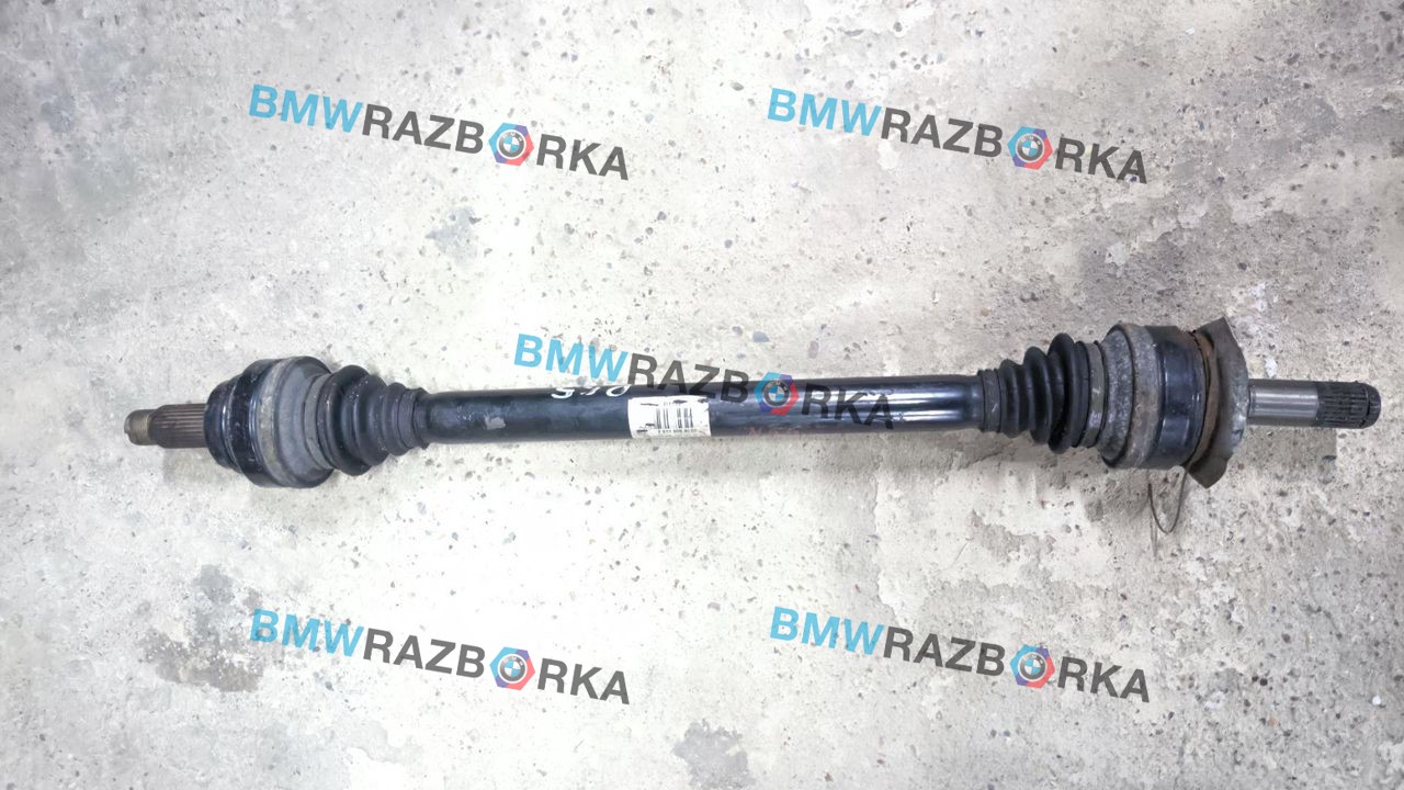 полуось задняя (приводной вал, ШРУС) BMW 5 серия F07/F10/F11 2011, 3.0 л., N55 B30 A, бензин, АКПП, хетчбэк 5 дв., 7577508