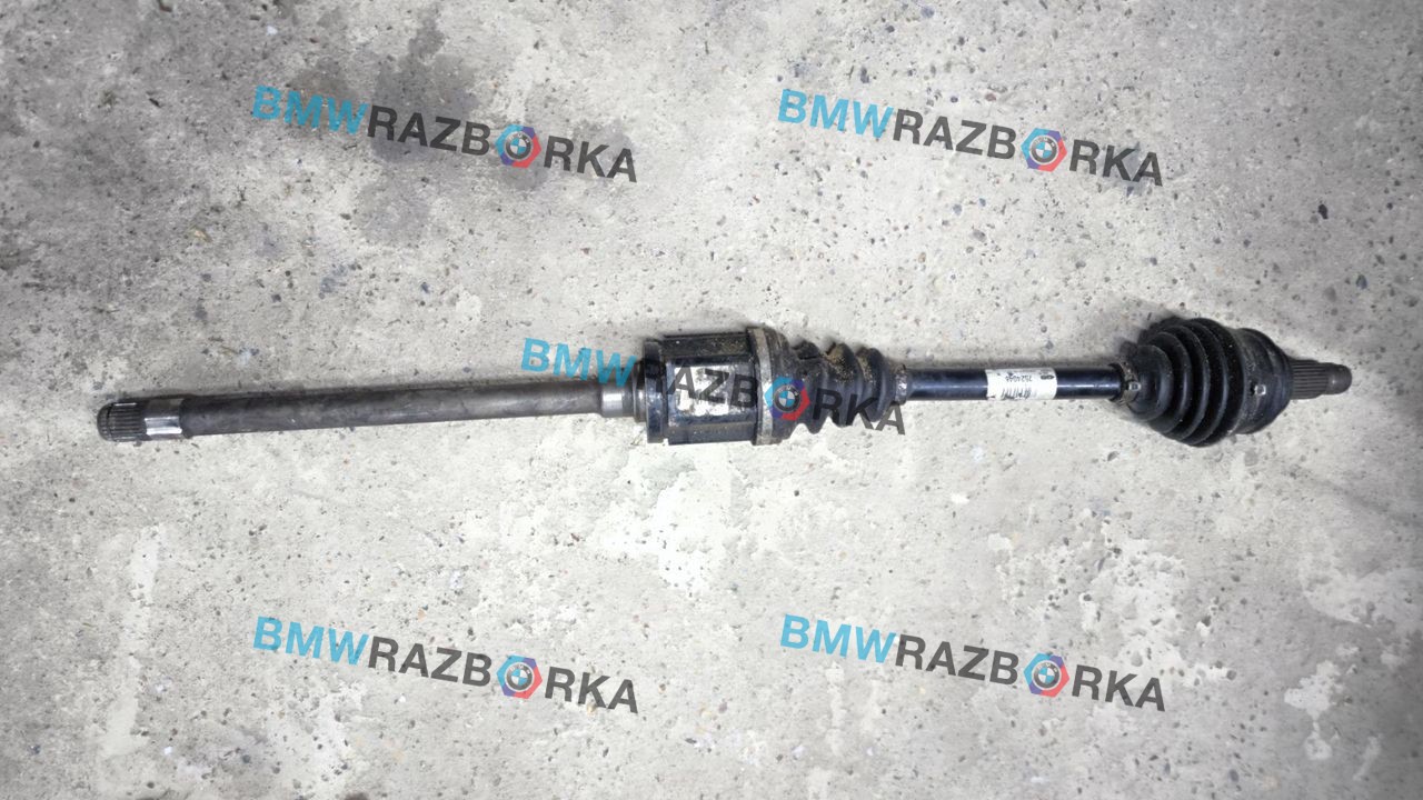 полуось передняя правая (приводной вал, ШРУС) BMW X3 E83 2005, 7524046, 31607524046