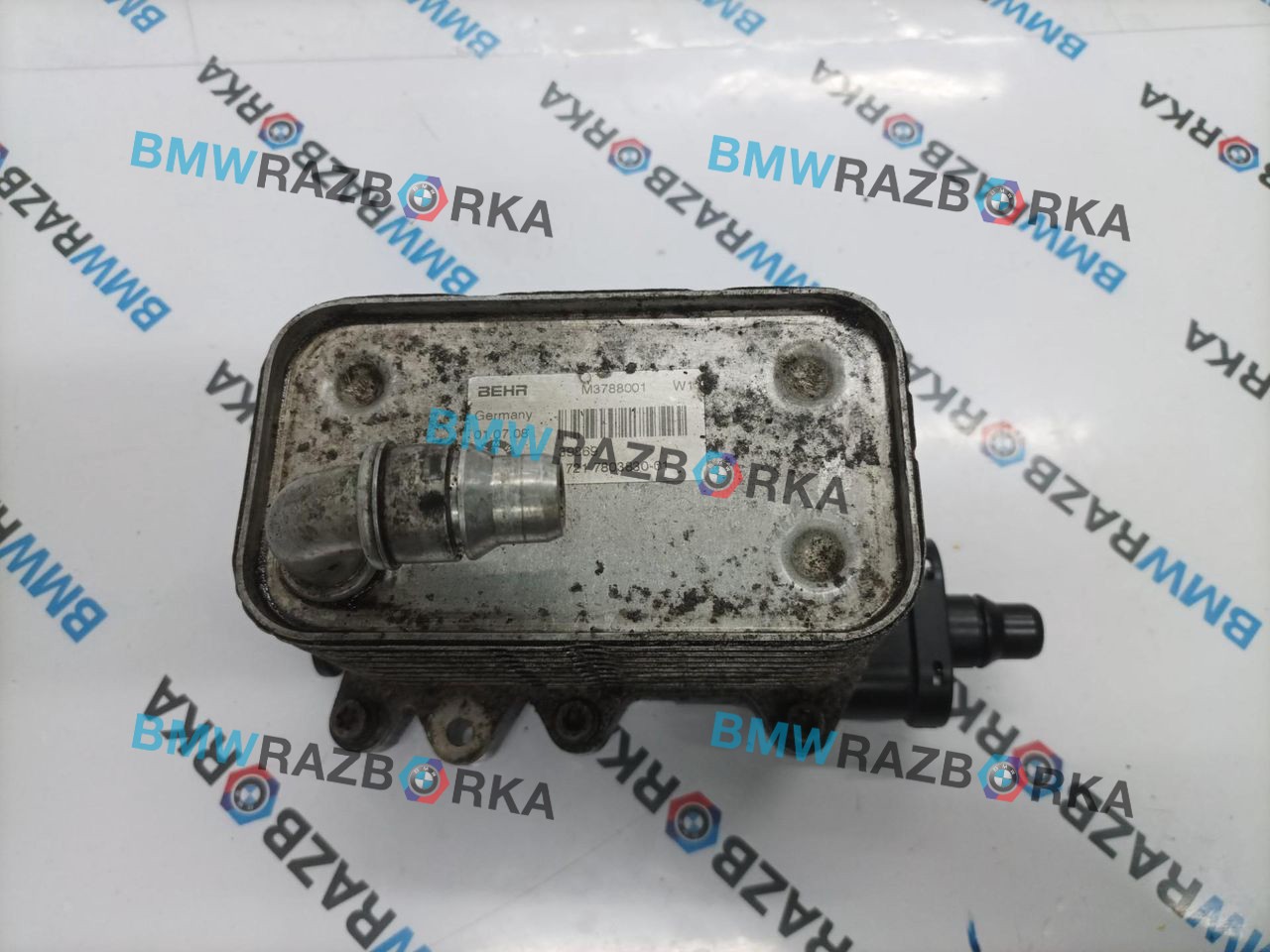 радиатор АКПП BMW X3 E83 [рестайлинг] E83 2007, 3.0 л., M57 D30 (306D5), дизель, АКПП, внедорожник 5 дв., 7803830