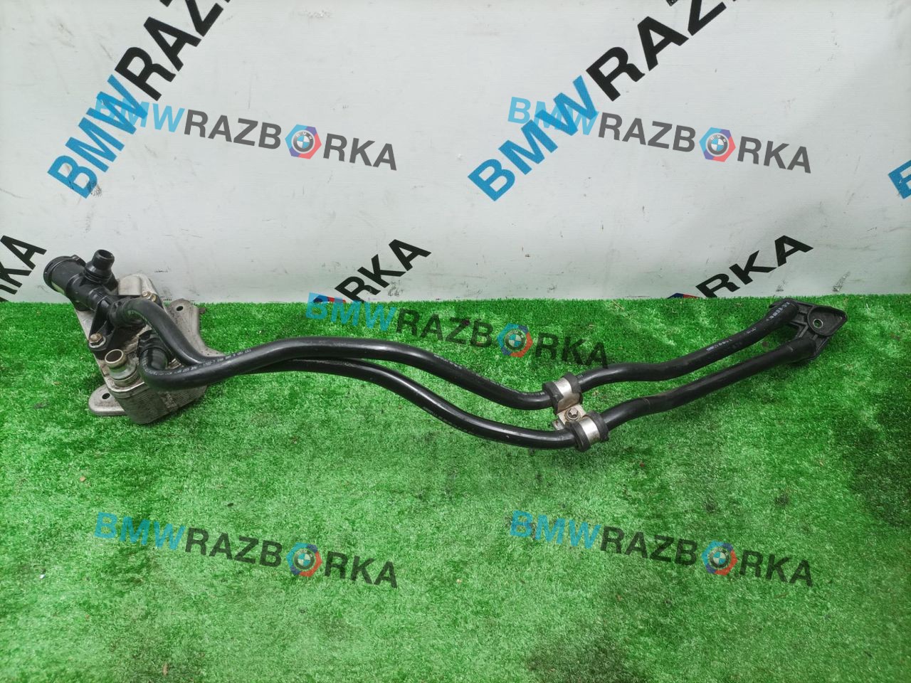 радиатор АКПП BMW 7 серия F01/F02 F01 2009, 3.0 л., N57 D30 A, дизель, АКПП, 7800408, 7808085