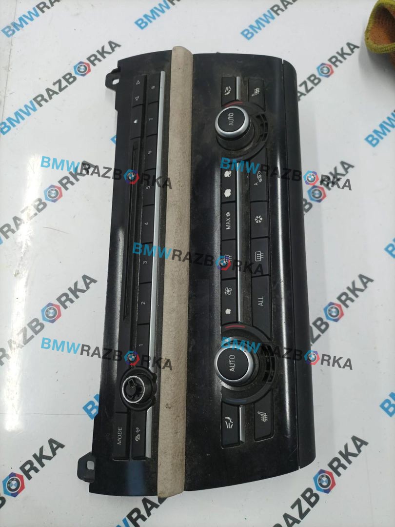 блок управления печки / климат-контроля BMW 5 серия F07/F10/F11 2010, 3.0 л., N57 D30 A, дизель, АКПП, 475, универсал, 9236477