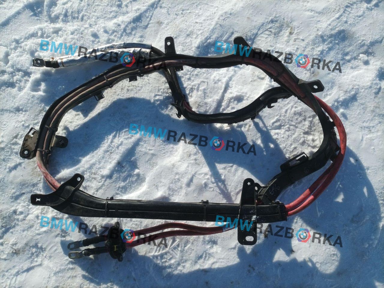 плюсовой провод аккумулятора BMW M4 G82/G83 G82 2021, S58B30A, АКПП, c36, купе, полный привод, правый руль