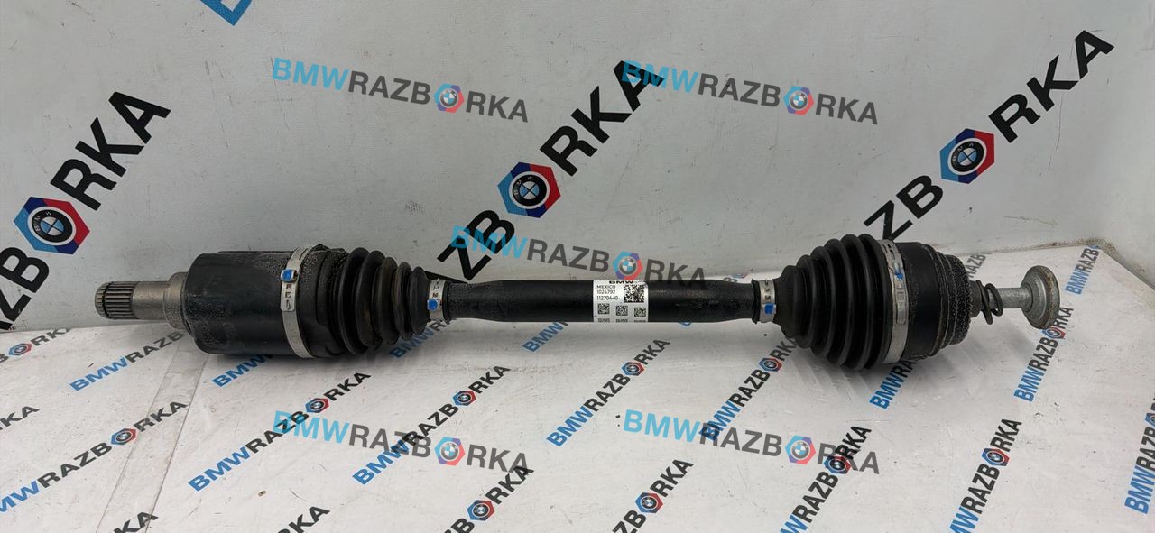 полуось передняя левая (приводной вал, ШРУС) BMW X6 G06 [рестайлинг] G06 2024, 3.0 л., B58B30P, бензин, АКПП, 416, внедорожник 5 дв., полный привод, 8486201