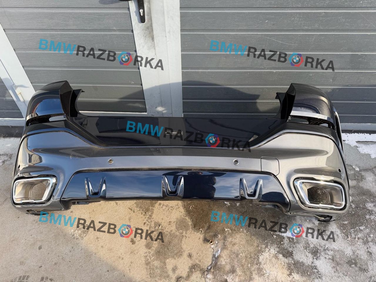 бампер задний BMW X6 G06 [рестайлинг] G06 2024, 3.0 л., B58B30P, бензин, АКПП, 416, внедорожник 5 дв., полный привод