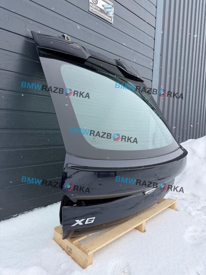 крышка багажника (дверь 3-5) BMW X6 G06 [рестайлинг] G06 2024, 3.0 л., B58B30P, бензин, АКПП, 416, внедорожник 5 дв., полный привод, 41009491559, 9491559