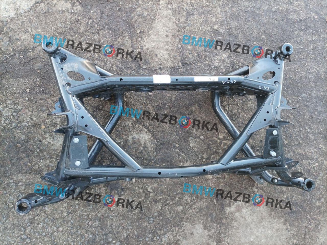 балка подвески задняя BMW M2 G87 2024, S58B30A, АКПП, купе, задний привод, 8746172