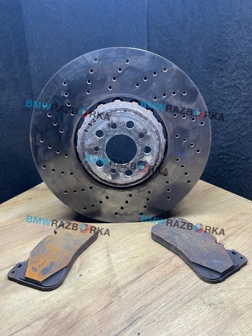 диск тормозной передний BMW M5 F90 2019, 4.4 л., S63 B44 B, бензин, АКПП, 475, седан, полный привод, 7991101