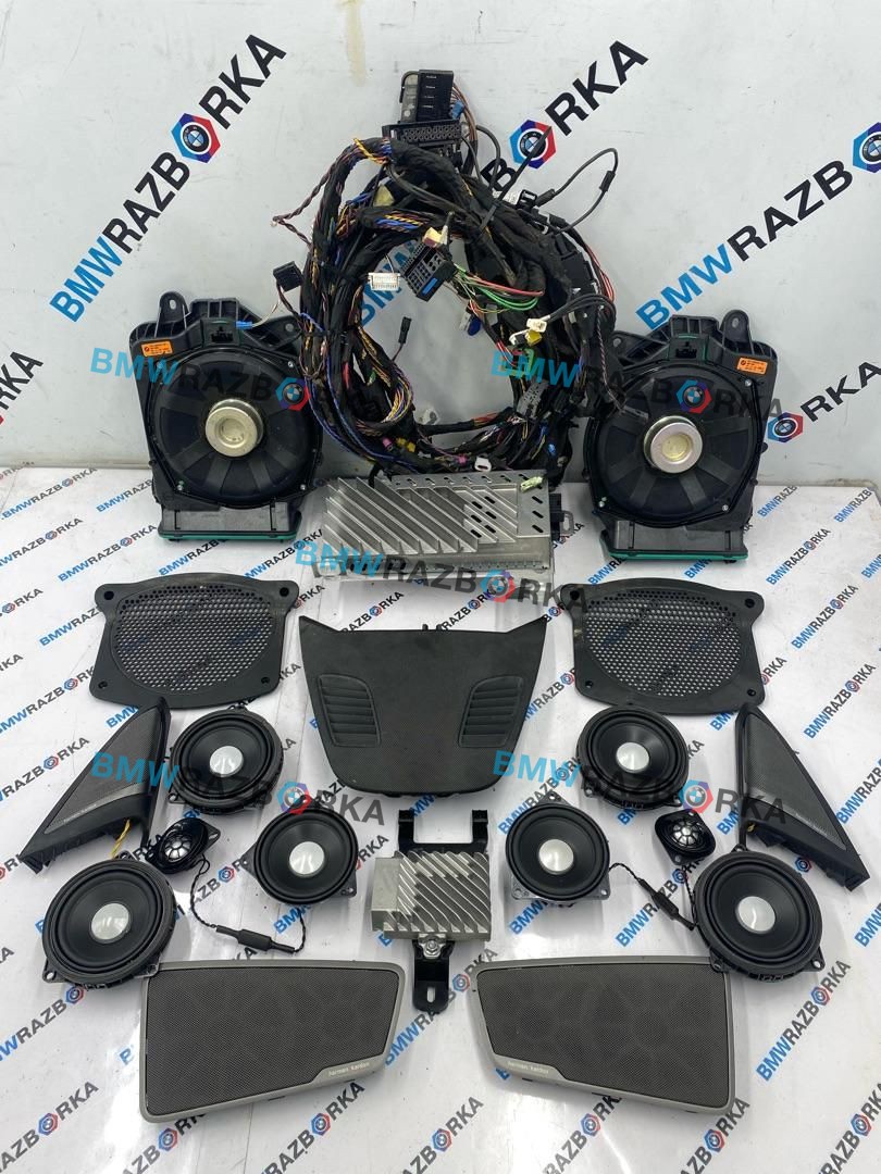комплект акустики BMW M5 F90 2019, 4.4 л., S63 B44 B, бензин, АКПП, 475, седан, полный привод, 9364956, 9368383, 9226358, 7409156, 7409155, 2622875, 7384541, 7384542, 6801076, 6801075, 9349999
