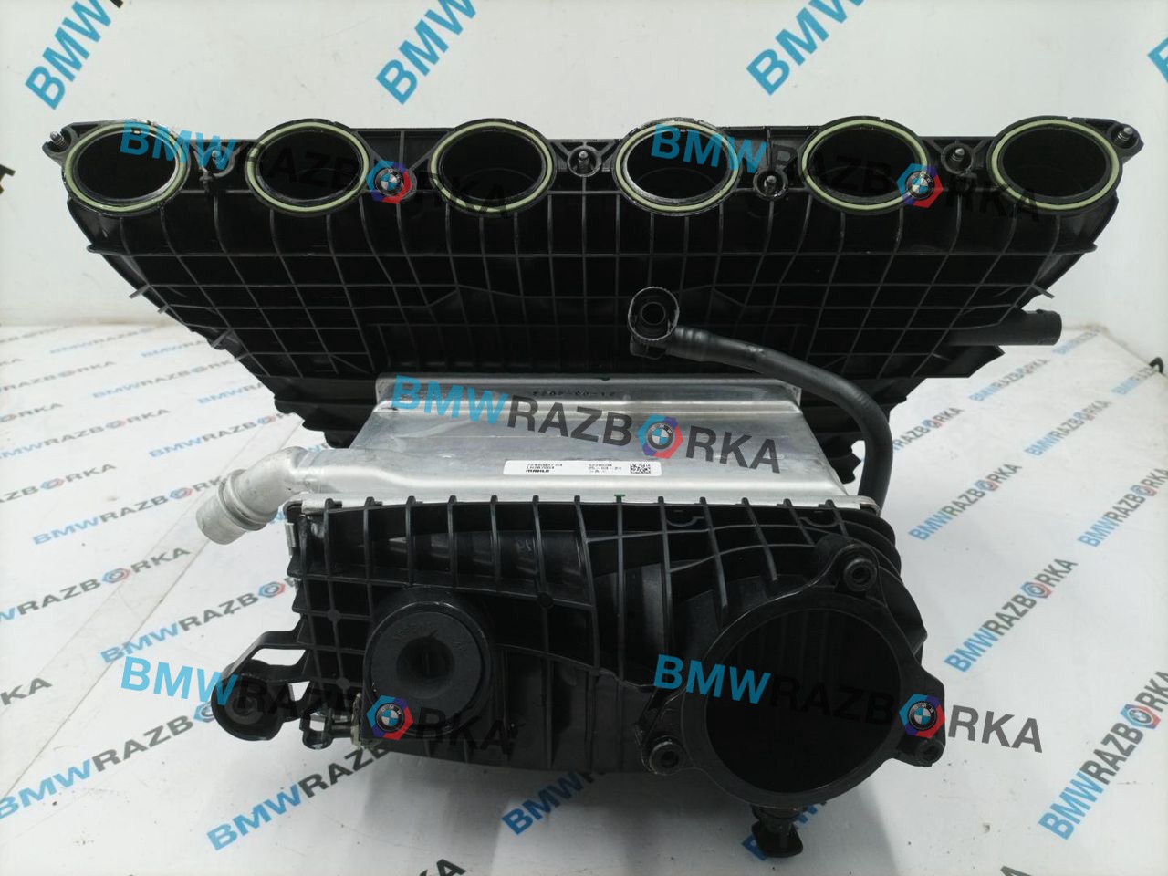 коллектор впускной BMW M2 G87 2024, 3.0 л., S58B30A, бензин, brooklyn grau metallic (c4p), купе, задний привод, правый руль, 72440097, 7244009, 7248770