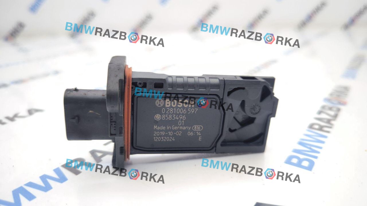 расходомер воздуха BMW X2 F39 2019, 2.0 л., B48A20E, бензин, 475, полный привод, 8583496, 0281006597, 13628583496