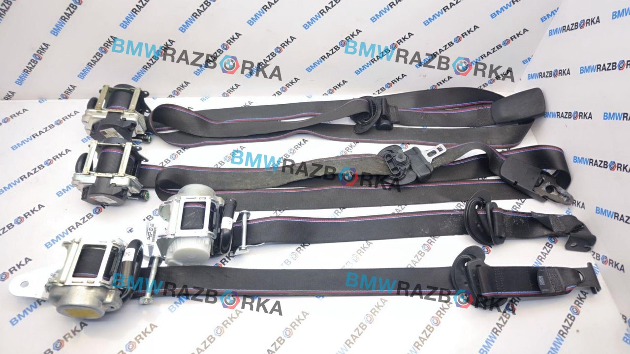 ремень безопасности комплект BMW X2 F39 2019, 2.0 л., B48A20E, бензин, 475, полный привод, 8076459, 8076460, 8076670, 8076480