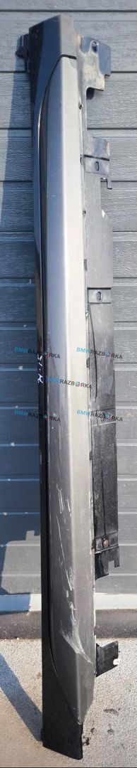 накладка на порог BMW X2 F39 2018, 2.0 л., i, B48 A20 A, бензин, АКПП, внедорожник 5 дв., передний привод, правый руль