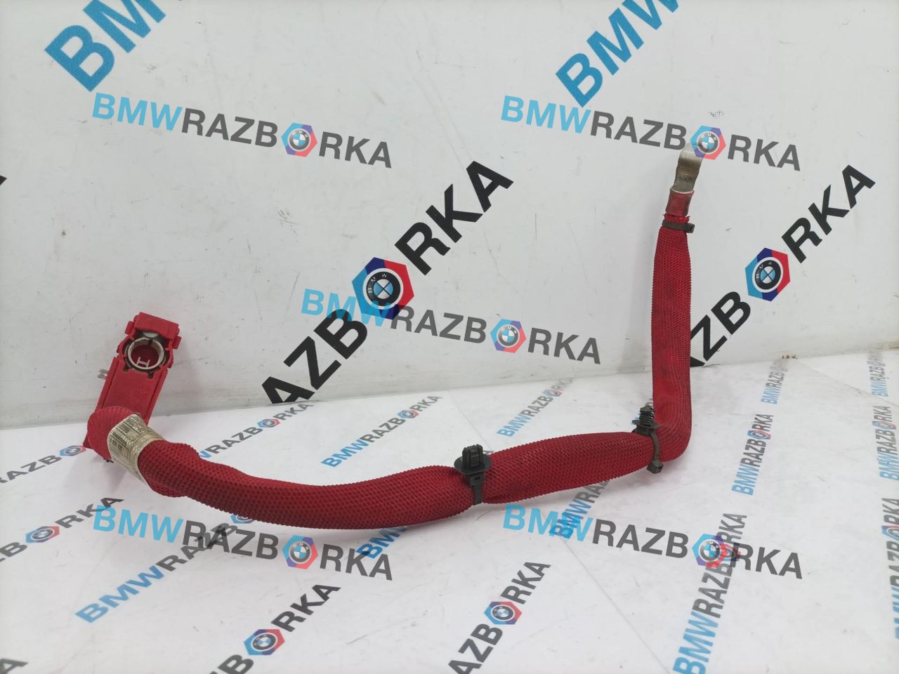плюсовой провод аккумулятора BMW X3 G01 2019, 3.0 л., B58 B30 A, бензин, полный привод, 6839820, 6839821