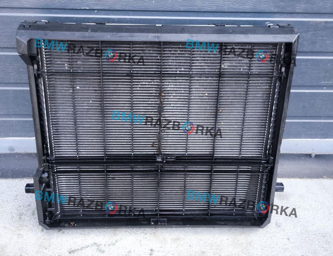 кассета радиаторов BMW X3 G01 2019, 3.0 л., B58 B30 A, бензин, полный привод, 8487637, 8686171