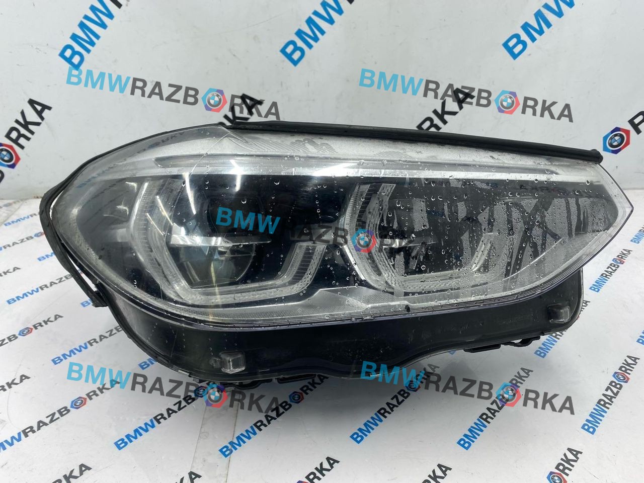 фара правая BMW X3 G01 2019, 3.0 л., B58 B30 A, бензин, полный привод, 8739654